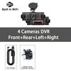 B16W Wifi-4 Lens 360 Degree Dash Cam For Cars Car DVR 1080P 4-Channel Front Camera Video Recorder Rear View Camera Night Vision