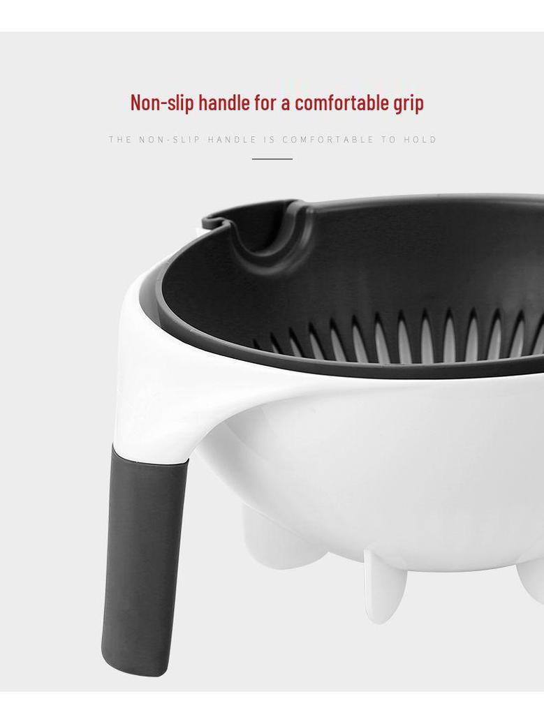 Home Jia Yue Multifunctional Vegetable Cutter: Slicer, Grater, Drain Basket, Shredder