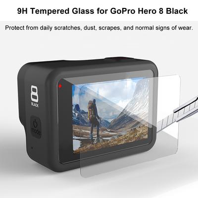 Tempered Glass Screen Protector for GoPro Hero 8 Black Lens Protection Protective Film for Gopro8 Go Pro 8 Camera Accessories