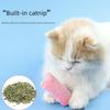 Interactive Plush Catnip Toy for Cats Funny Chewing Vocal Cat Mint Teething Toy with Claws Thumb Bite Kitten Playtime Accessory