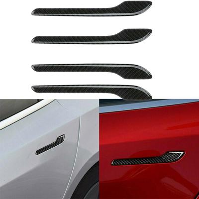 4X For Toyota Highlander 2015-2018 Carbon fiber style Interior Handle Cover trim