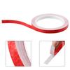 PVC Bike Car Door Wheel Eyebrow Sticker Safety Tape Reflective Sticker 1cm*8m