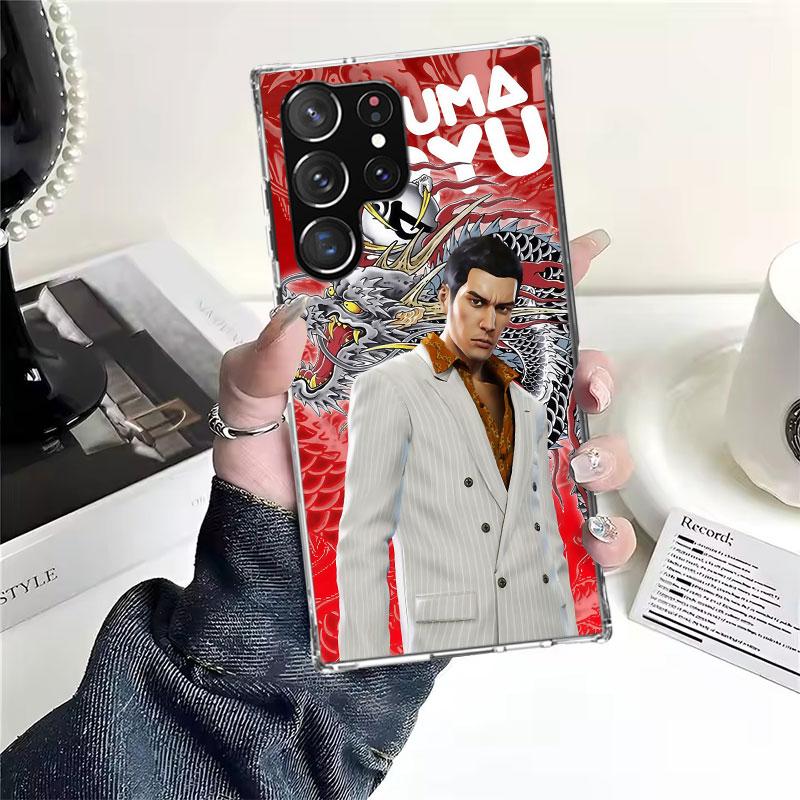 Yakuza 0 Game Soft Phone Case For Samsung Galaxy S22 S23 S24 S25 Edge S26 Ultra S20 FE S21 Plus + Fundas Coque Galaxy S20 S21 S2