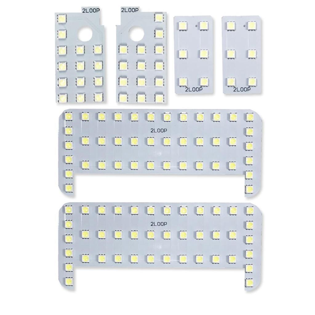 2LOOP SMD Land Cruiser Prado 150 series late TX LED room lamp warm white 3-chip 6-piece early, mid, 5-seater 7-seater -