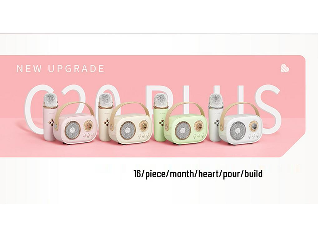 Retro Bluetooth Speaker with Integrated Portable Microphone - Mini Wireless Speaker Gift