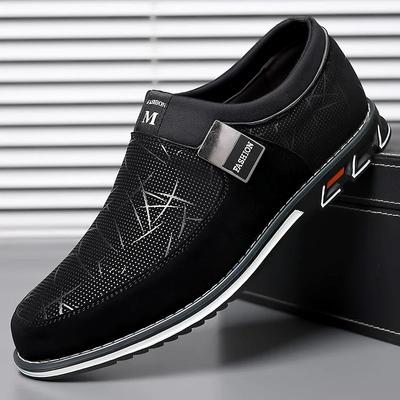 Herren Lederschuhe für Herren  Neuer Komfort Trend Flache Arbeitsschuhe Lässige  Sneakers Slipper Übergröße Herren Slipper
