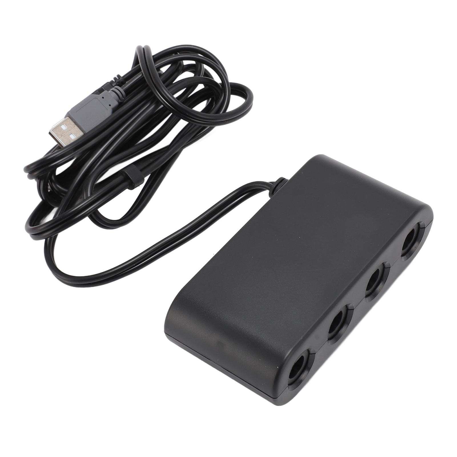 

Адаптер контроллера, совместимый для Switch для WII U, USB-конвертер контроллера с поддержкой 4 портов