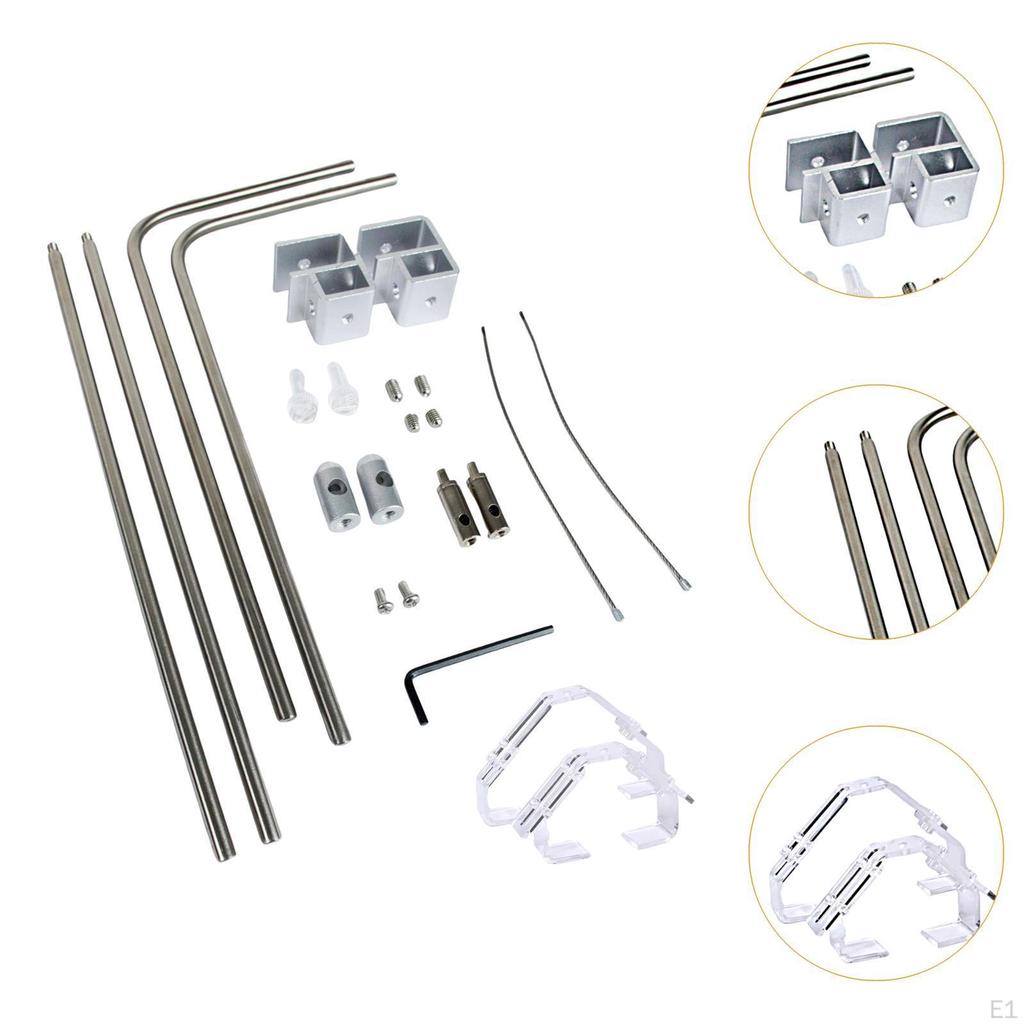 Držák světla pro akvárium LED stojan pro sladkovodní vodní rostliny