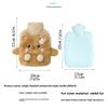 Leak-proof Cartoon Warm Water Bag Removable Water-filling Bottle Soft Hot Water Bag  Gifts
