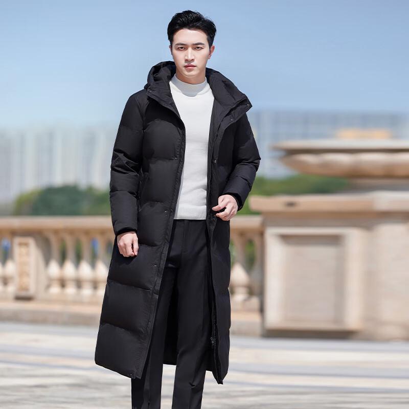 Men's Winter Mid-Length Hooded Padded Jacket
