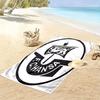 Asciugamano da Spiaggia Stampato FC Hansa Rostock, Asciugamano Grande Morbido Asciugatura Rapida per Spiaggia Campeggio Nuoto