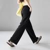 SOFSIL Women's Elastic Waist Wide-Leg Pants