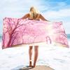 Peach Blossoms Quick Dry Sand Free Beach Towels Absorbent Bath Towels Extra Large Pool Towels for Swimming Bathroom Spa Pool