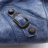 Balenciaga The Twiggy Handbag 145964 2WAYShoulder Blue Leather Women Used