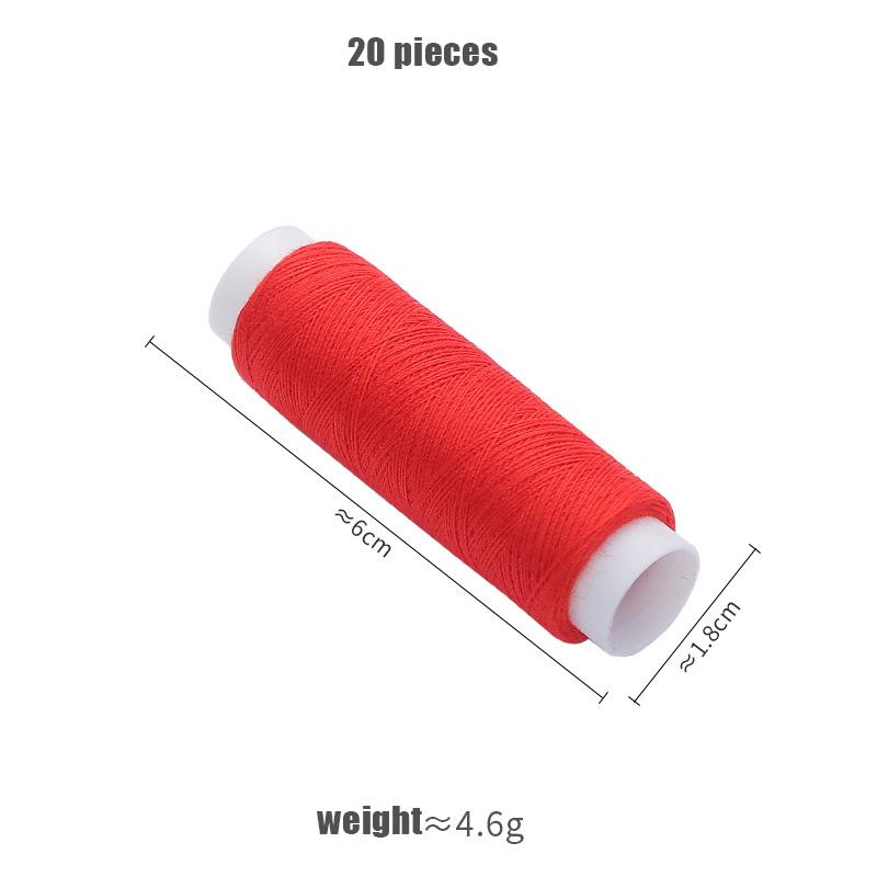 Small Rolls Of Household Sewing Thread Diy Sewing Thread Colored (20 Rolls) 39