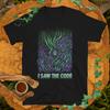 I Saw the Code T-Shirt Psychedelic Ayahuasca Shirt Cyber Psychedelic Graphic Tee Plant Medicine Trippy Tshirt DMT Psychonaut Gift