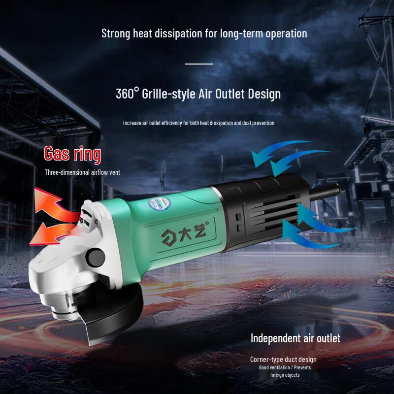 Dayi Angle Grinder CN plug (adapter included)