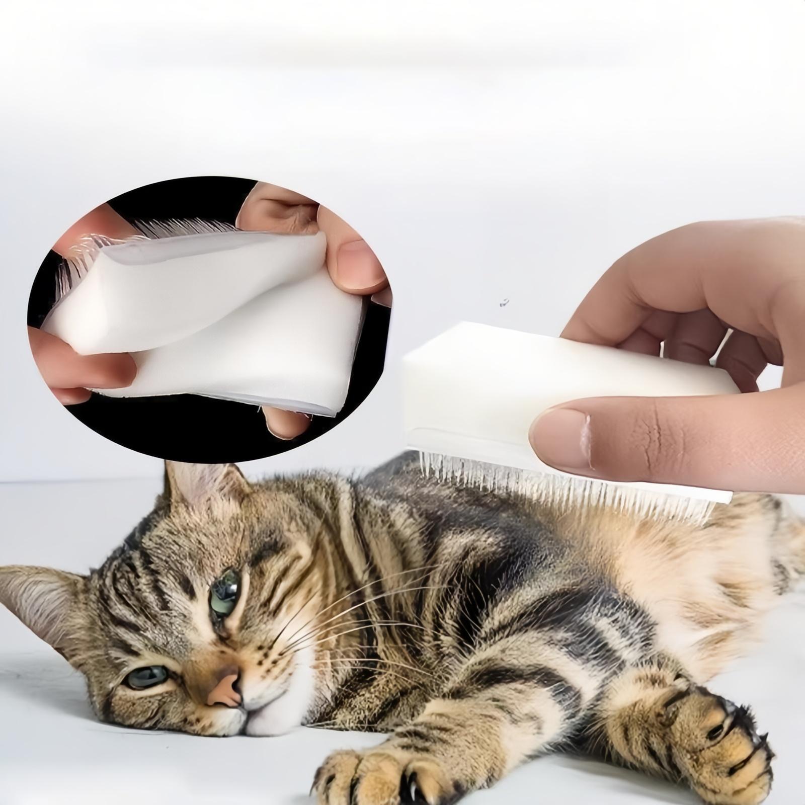 

Tongue Grooming Comb for , Gentle Massage Brush for Pet Relaxation, Soft Texture Design, Random Color Option One Size белый