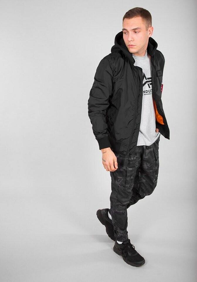 Demiseason Jacket Alpha Industries MA-1 TT Hood (196108) Black (196108-515)