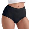 High-Waisted Breathable Cotton Women's Briefs - Moisture-Wicking, Non-Binding, Plus Size Underwear