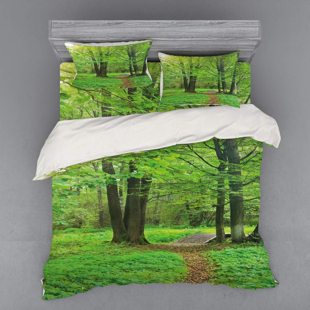 Pathway Duvet Cover Sets For Teens Adults Queen Quilt Covers Lightweight Down Bedroom Decor 2 Pillowcases 1 Duvet Cover No Quilt