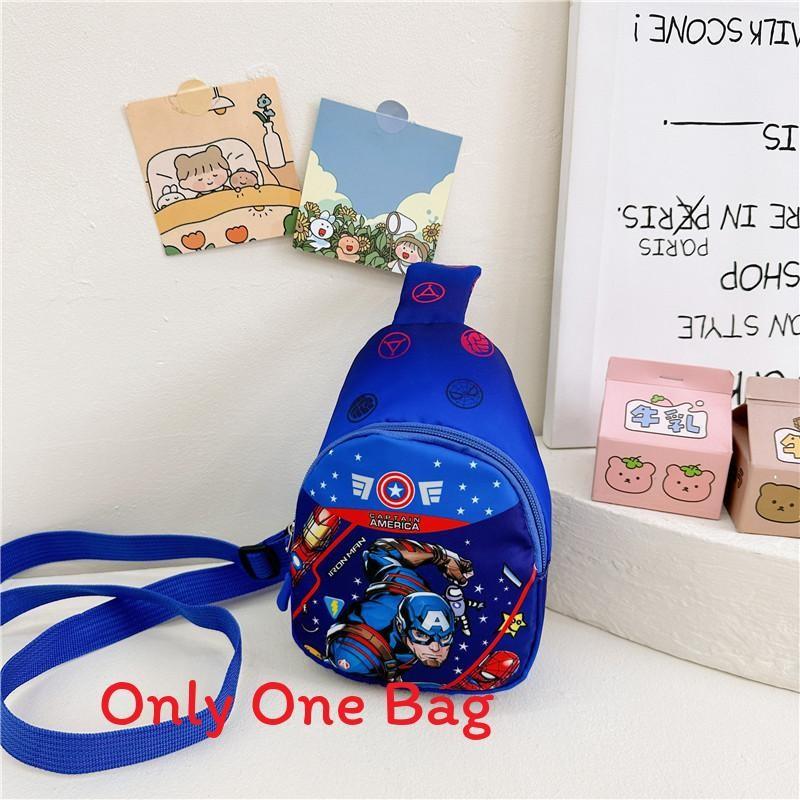 Duck Donald Cartoon Character Style Shoulder Bag Children Chest Bag