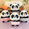 Panda With Dress Plushy With Q Version Cuddly Animal Toys Sleeping Pillow Toy