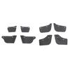 Futhope 4PCS TPE Mudflaps For Tesla Model 3 Model Y ~2023 Mud Flaps Anti-sludge Replacement Splash Protector