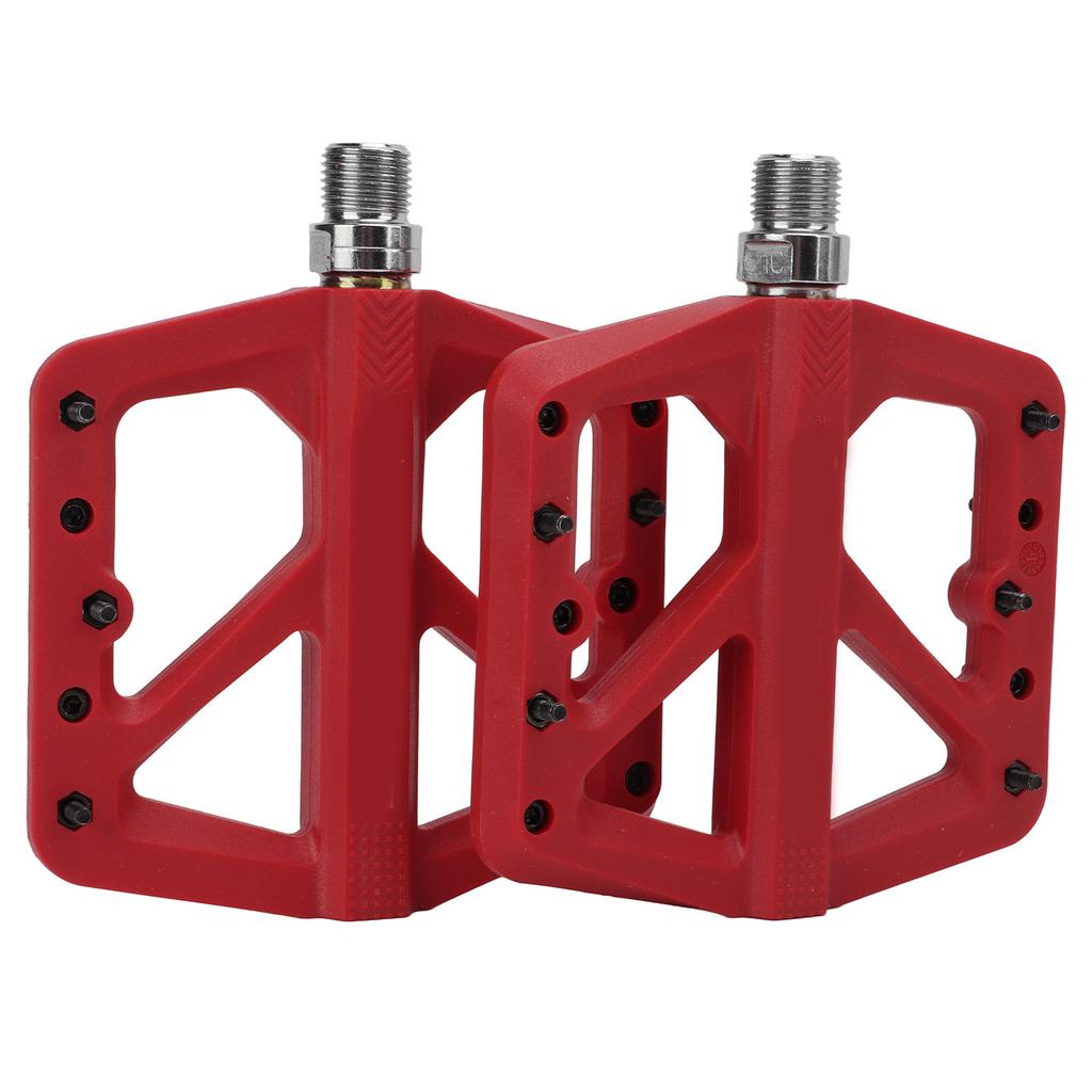 2Pcs Bike Pedals Good Airtightness Sufficient Width Good Grip Anti Slip Studs Pedals for Mountain Bike