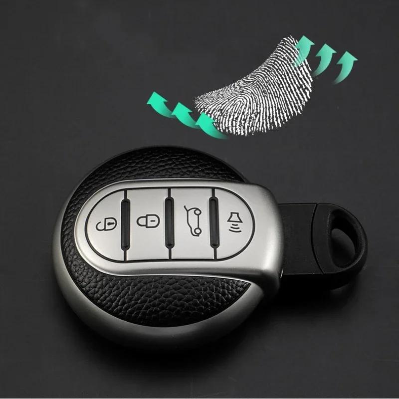 Fernbedienung Autoschlüssel Schutzhülle Lederbezug Halter Zubehör Schlüsselanhänger Hülle Tasche für BMW MINI Cooper F56 F54 F55 F56 F57 F60