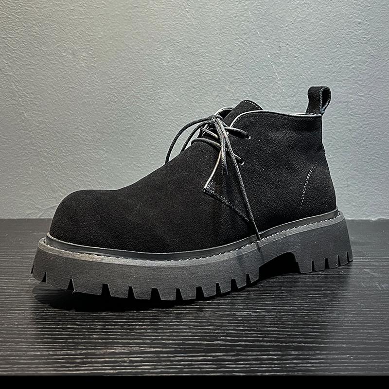 Fashion Men's Winter Boots High Quality Styles by Fashion Designers Outdoor Street Daily Work or Business Office Black Warm Shoes
