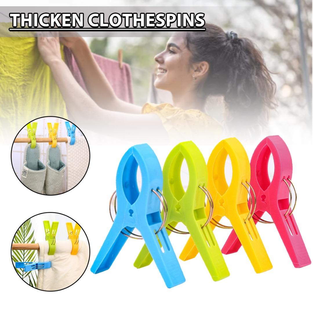 

Maijiabao Зажимы для пляжных полотенец Зажимы для стула Держатель для полотенец Пластиковые прищепки Подвесные зажимы