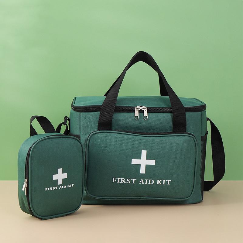 High Capacity Car Mounted Medical Kit, Outdoor First Aid Kit, Household Fabric Epidemic Prevention Emergency Drug Storage Bag