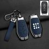 For Dongfeng DFSK 600 Fengon 580 Evolute I-Space I-Pro Landian E5 Keychain Zinc Alloy Leather Car Key Case Cover Accessories