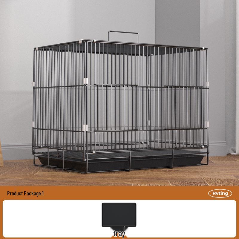 Extra Large Rabbit & Guinea Pig Cage with Toilet - Spacious for Household Pets