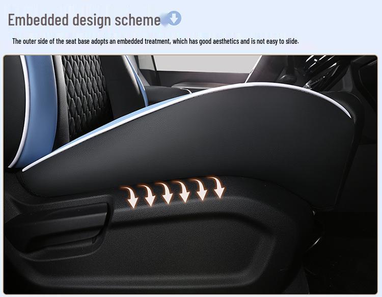 Komplette 5-Sitzer Autositzbezüge für Wuling Xingchen - Ganzjahres-Innenmatten & Kissen