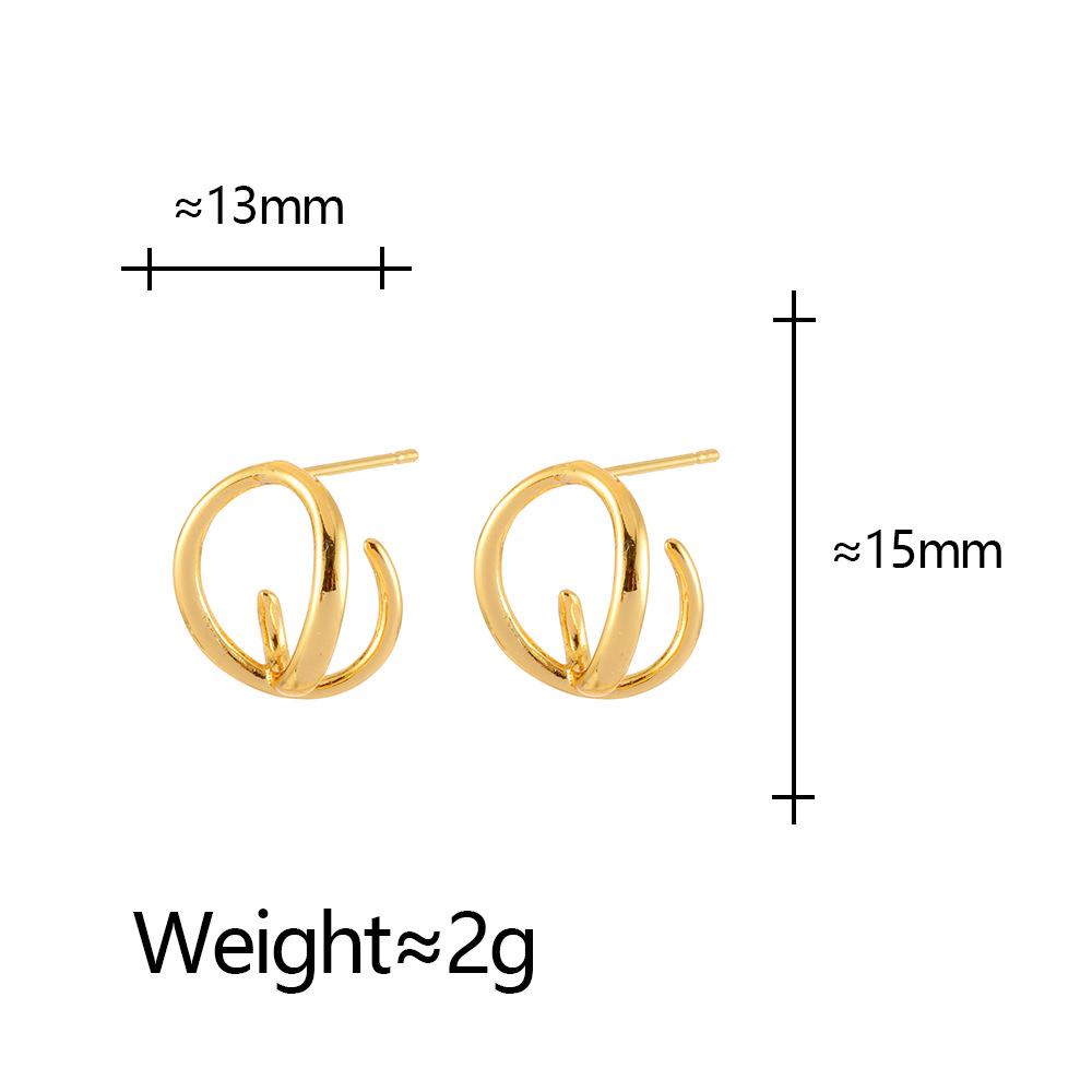 European & American Geometric Earrings: Chic, Versatile, and Elegant Everyday Jewelry for Women