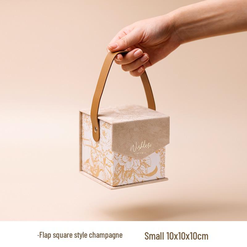 Velvet Handheld Wedding Gift Box for Bridesmaids