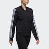 Adidas Neo Sports Woven Cotton Jacket Women Jackets Black DM4439