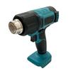 Passend für Makita Heißluftpistole Akku-Heißluftpistole Industrielle Hand-Elektro-Heißluftpistole Temperaturen Einstellbar 18V Akku