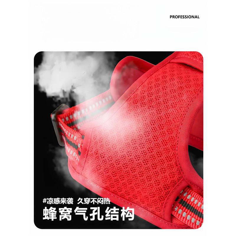 Adjustable Harness Vest With Leash Small Medium Large Dogs Anti-Pull Chest Strap Walking Control