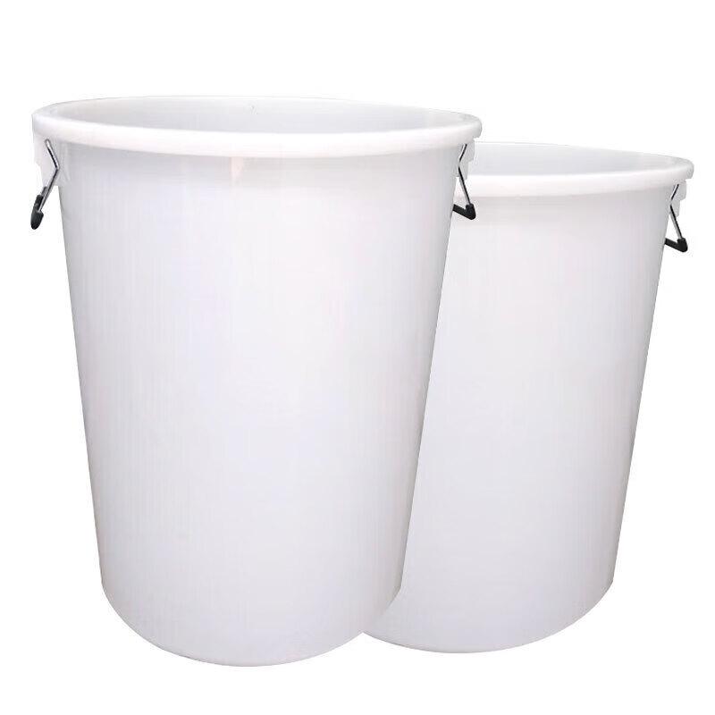 JingJingRS Large Capacity Plastic Round Bin