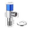 Convenient Water Control Valves Multi Scene Shut Off Valves Versatile Water Control Solution for Kitchen Bathroom Toilet