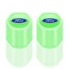 For Ford F MK4Luminous Car Badge Wheel Tire Valve Caps Covers for Ford Focus ST Ranger Mondeo Kugo Ecosport Fiesta Kuga Fusion Ghia Explorer