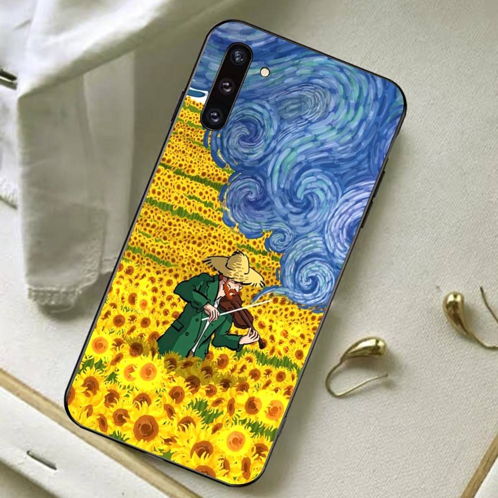 Art Vincent Van Gogh Phone Case For Redmi Note 4 X 5 A 6 7 8 T 9 9S 10 11 11S 11Epro Poco M3 pro