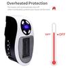 Mini Electric Heater Portable Desktop Infrared Heater with UK/EU/US/AU Plug Overheat Protection for Living Room Use
