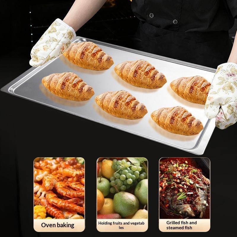 Non Stick Food Grade Baking Pans Are Suitable For Baking Cookies And Bread