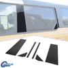 6pcs Window B Pillar Post Decor Decal Trim For Ford Bronco +Black 4 Doors