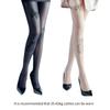Black Socks Leggings Pantyhose Comfortable Seamless Sheer Tight Butterfly Print Hose Lace Stockings for Women Girl Teen