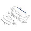 Front Bumper Sealing Gasket for Mercedes-Benz C-Class W206 2021 (Part No. 2066281000).
